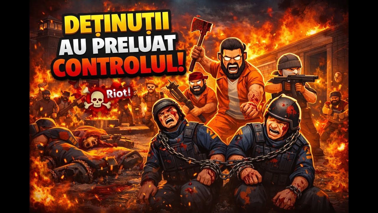 Deținuții AU PRELUAT CONTROLUL! 🚨 Prison Architect în Română