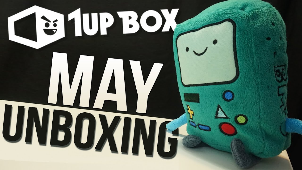 1UP Box  Unboxing - Sidekick Theme! - May 2015 1UP Box