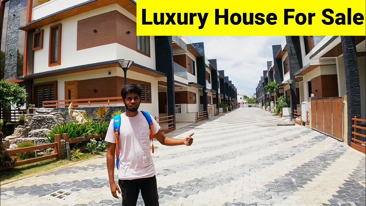 5Bhk Luxury Villas For Sales In Coimbatore | Swimming Pool,Gym, Club House