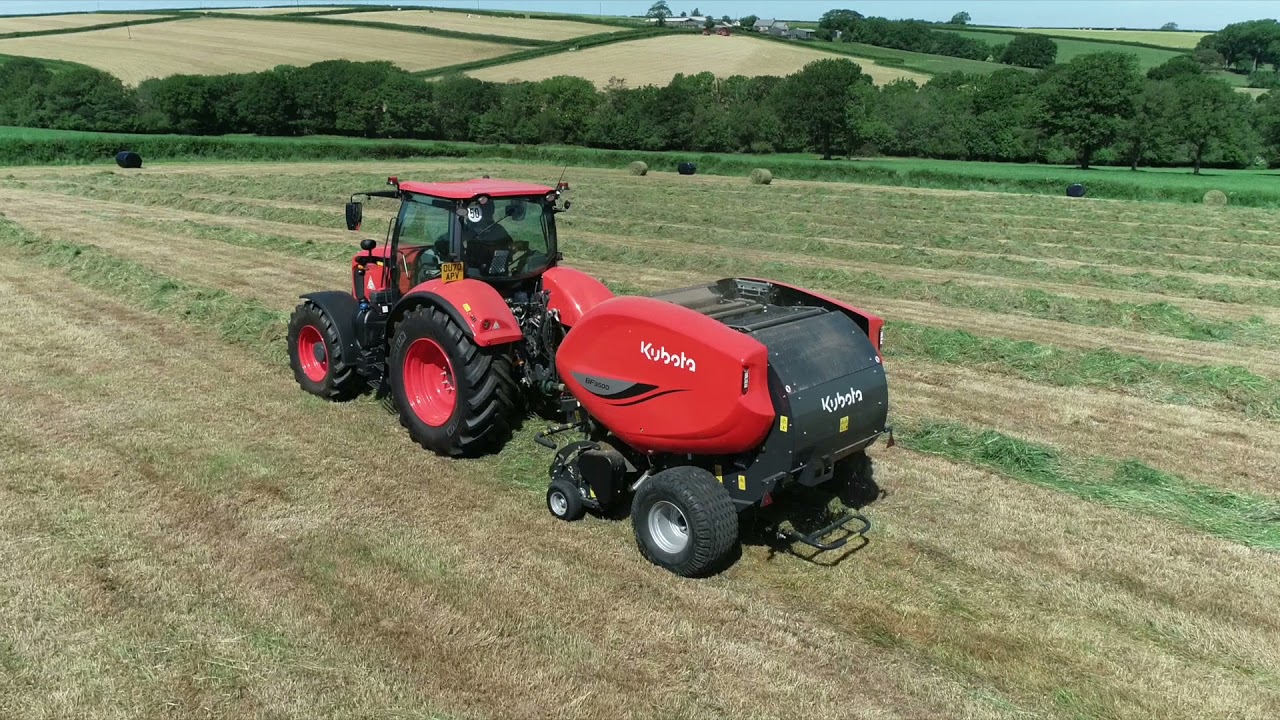 BF3500 Heavy Duty Fixed Chamber Round Baler | #Kubota 2021