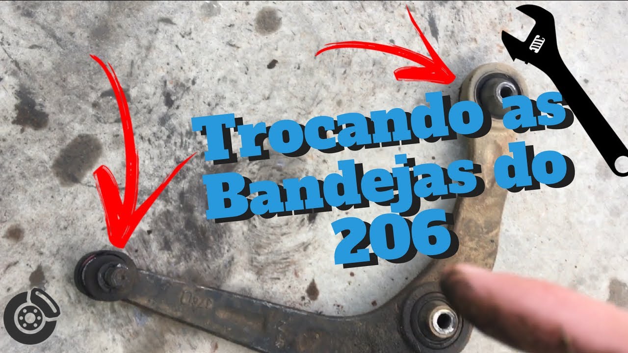 Trocando as Bandejas do Peugeot 206 🔧