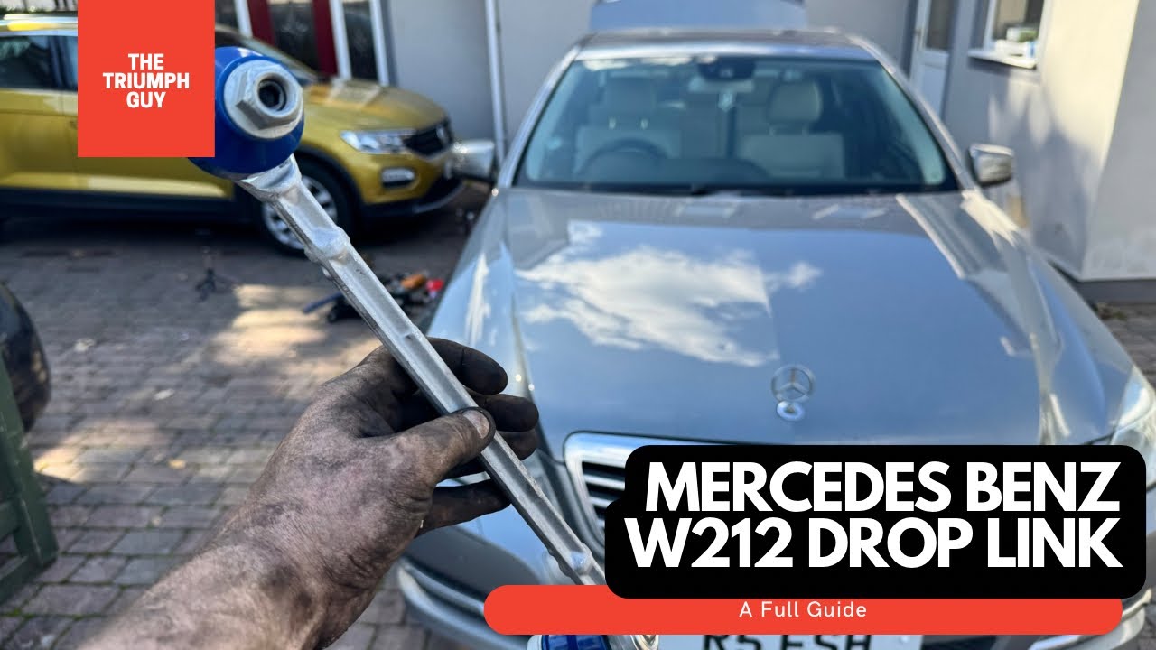 Замена передней подвески E-Class W212 | Ремонт подвески Mercedes