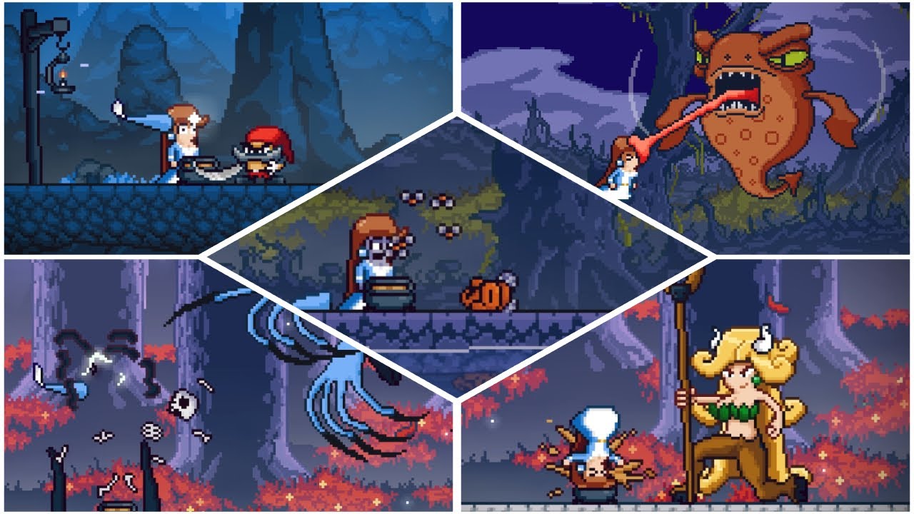 All Princess' Death Scene vs Monster Act 1 - HUNGRY HORRORS   [NO COMMENTARY]