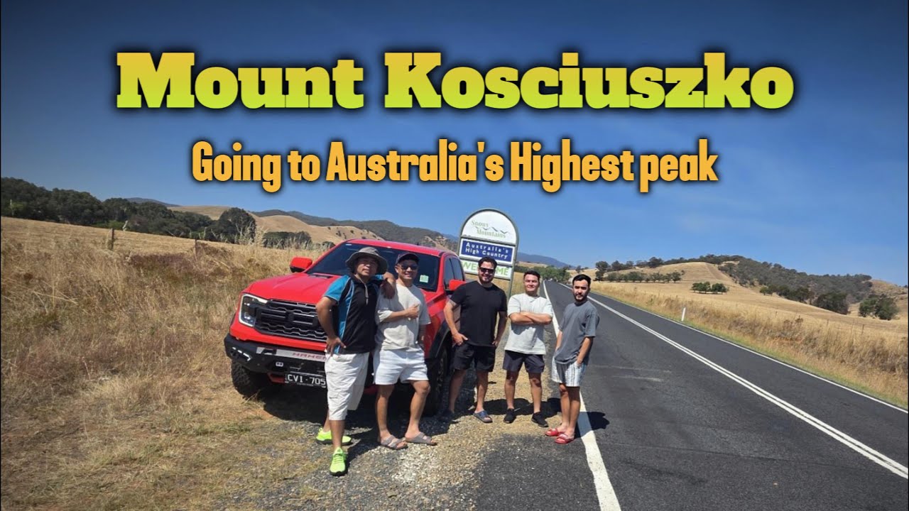 First Time at Mount Kosciusko l Australia's Highest Peak 🗻