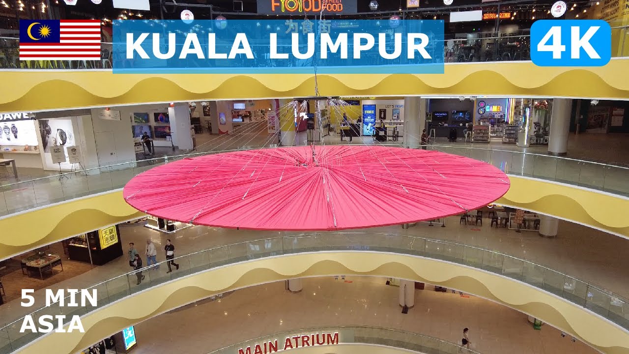 🇲🇾 Malaysia - Kuala Lumpur: 5 Minutes Walking Tour - 4K