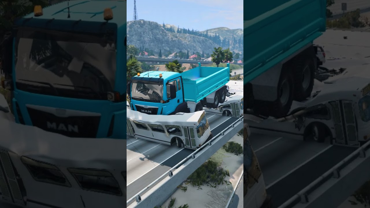 Crazy Highway Moment! 🚛🚓 Police Chase a Huge Truck | Incredible Road Scene