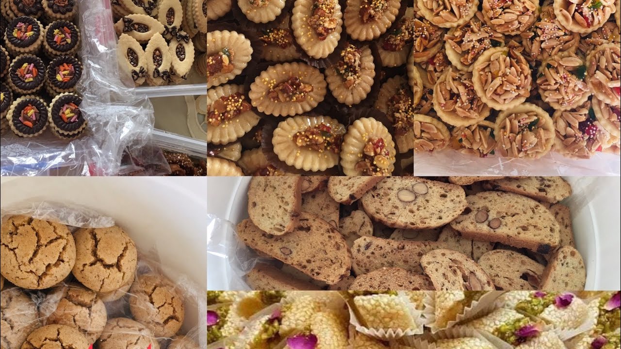 جديد حلويات العيد  2020 فقاص باللوزو9 اشكال صابلي والبهلة باللوز