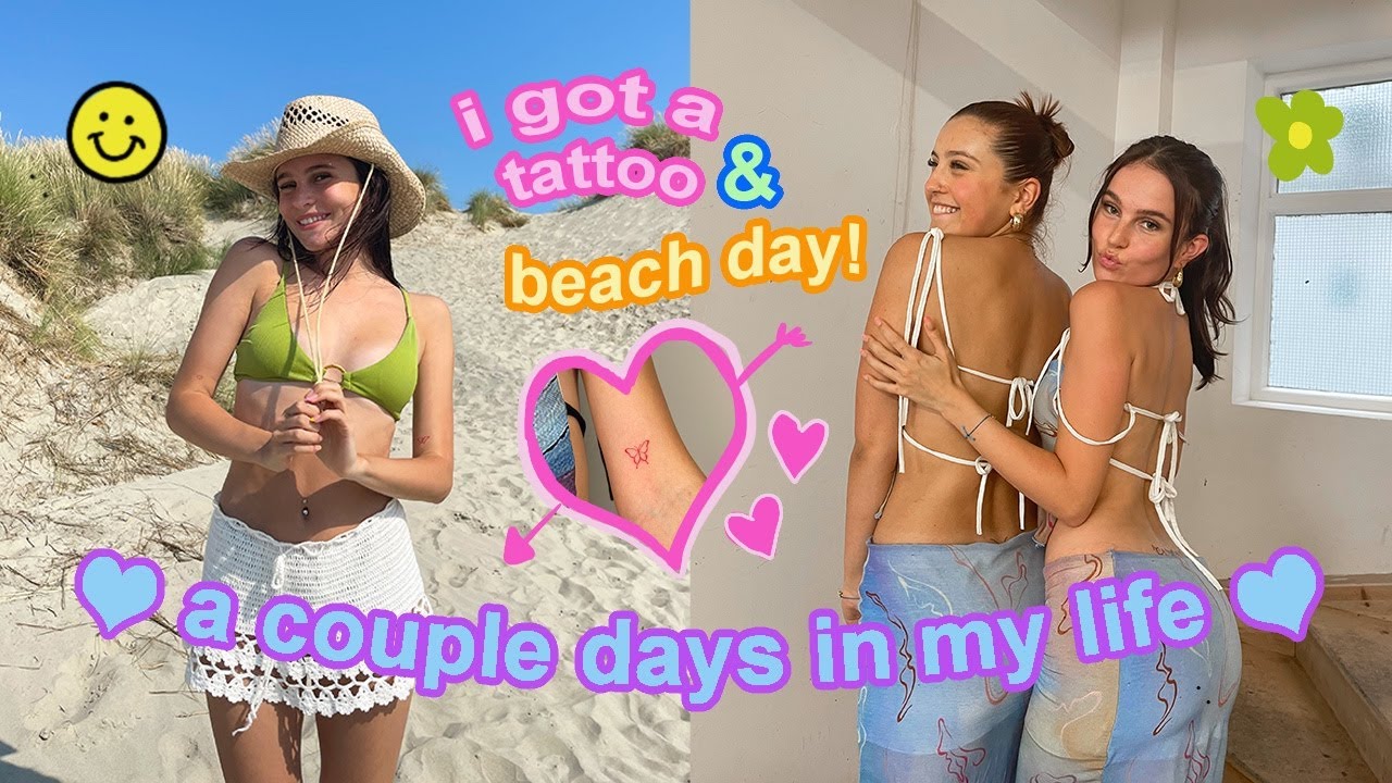 a couple days in my life... I got a tattoo for my mum & beach days in the heatwave :)