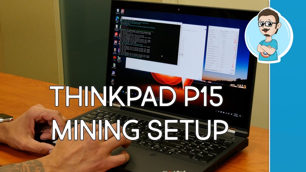 Ethereum Mining with Lenovo ThinkPad P15 Gen 2 NVIDIA RTX A5000!