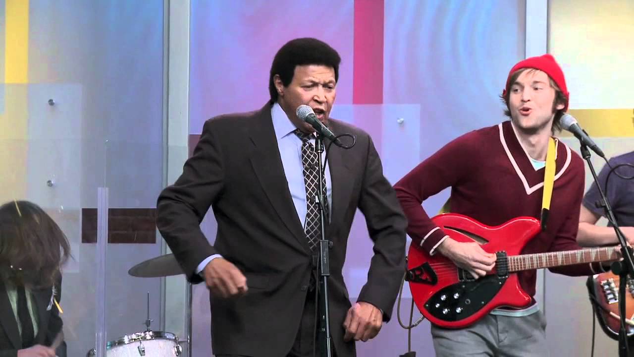 Cheers Elephant and Chubby Checker do 