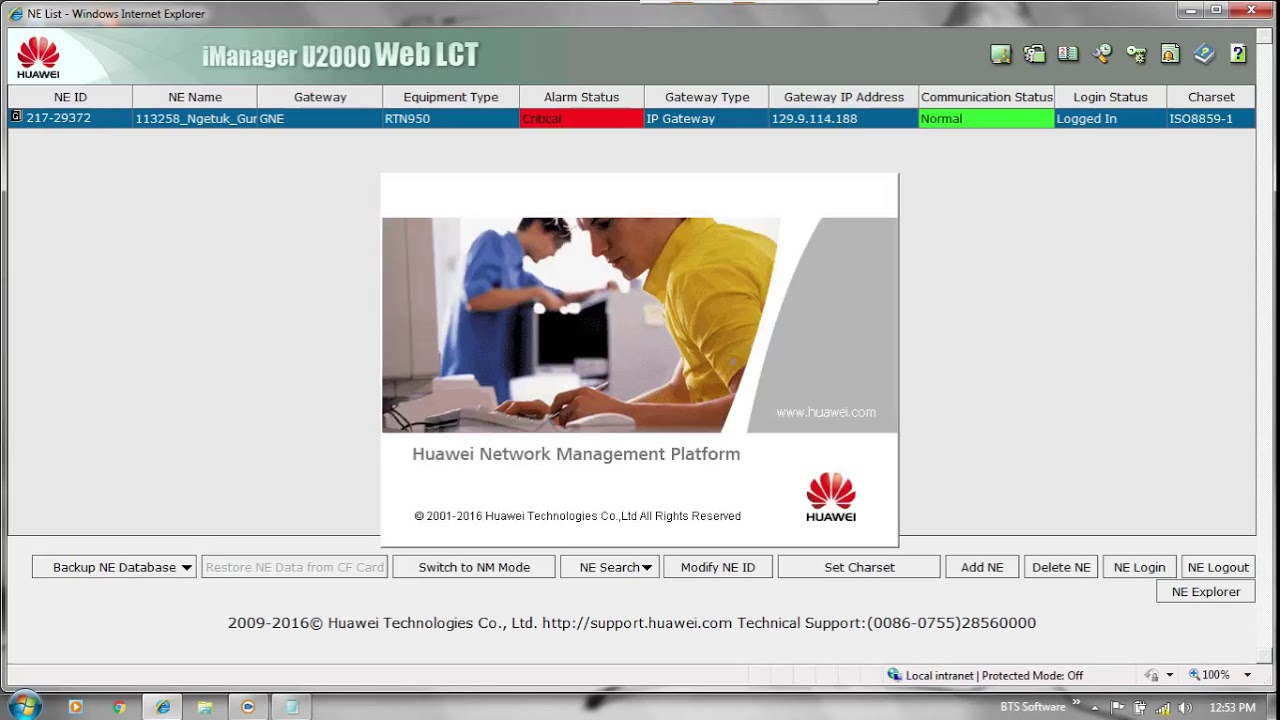 backup csh configuration RTN Transmisi