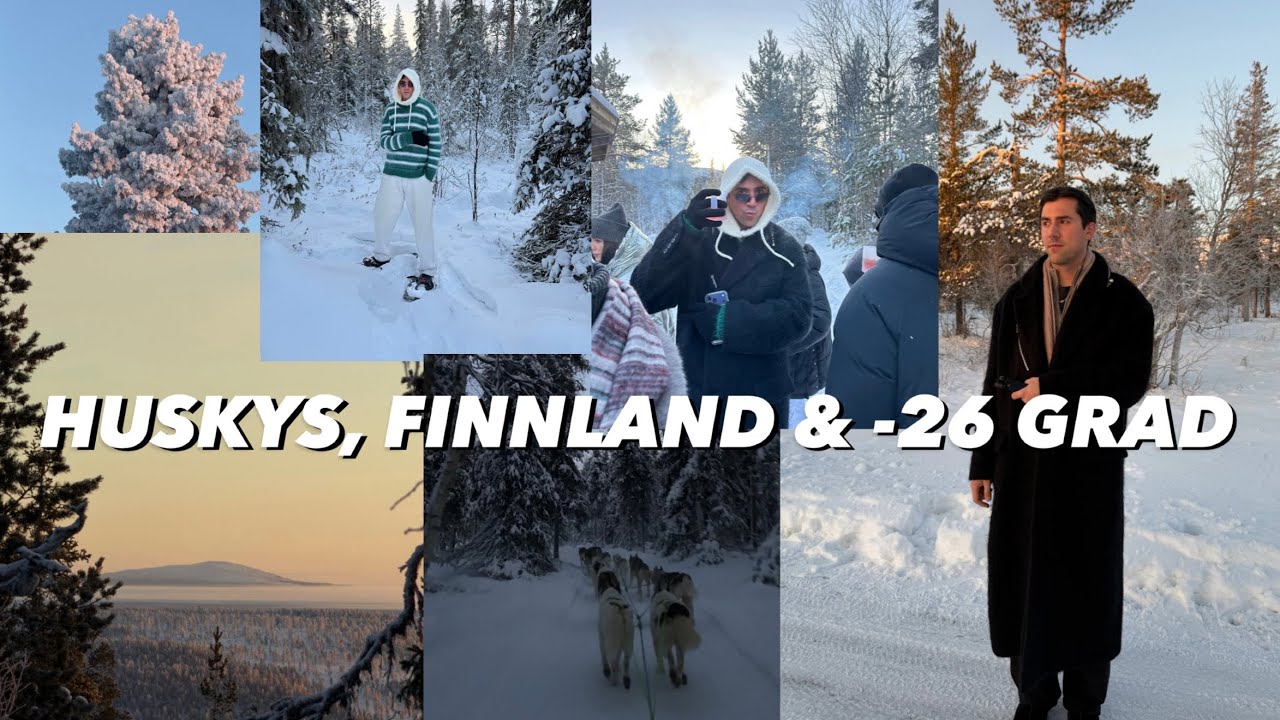 3 tage im Winter Wonderland Lappland⎪Jannik Stutzenberger