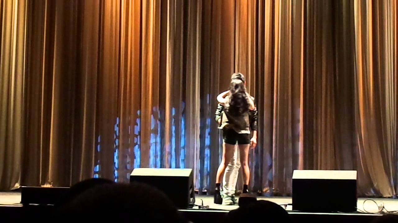 Kim & Xian dance number w/ d rest of the Starmagic Stars @ d Shrine Auditorium 11-3-12