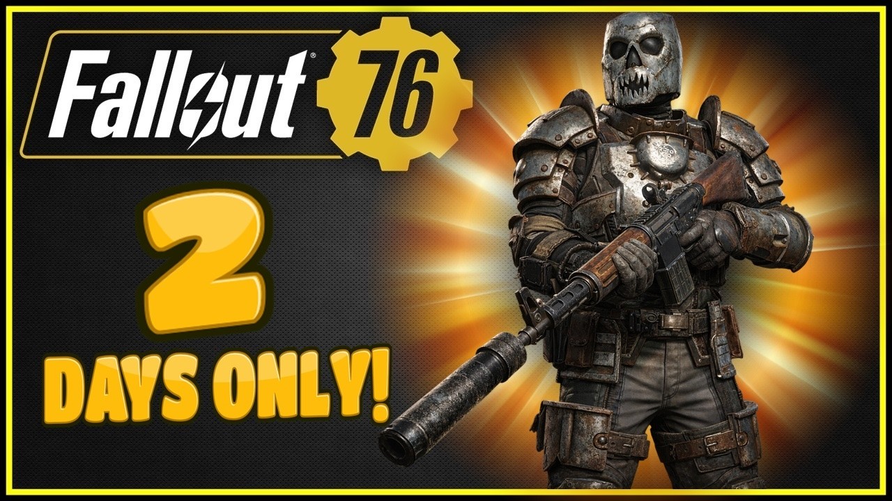 Don't Miss The Best Armor In The Game! (2 Days Only) - Fallout 76
