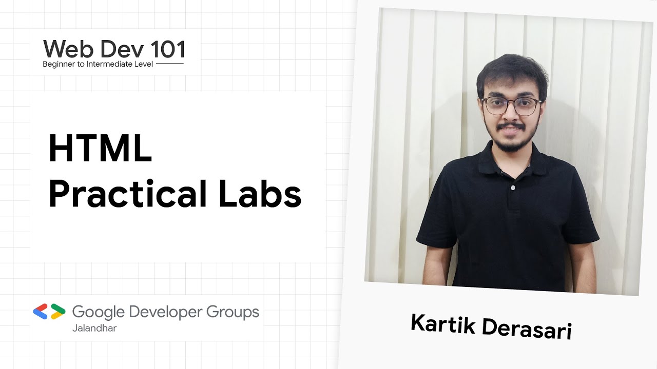 2. HTML Practical Labs | Web 101 | 