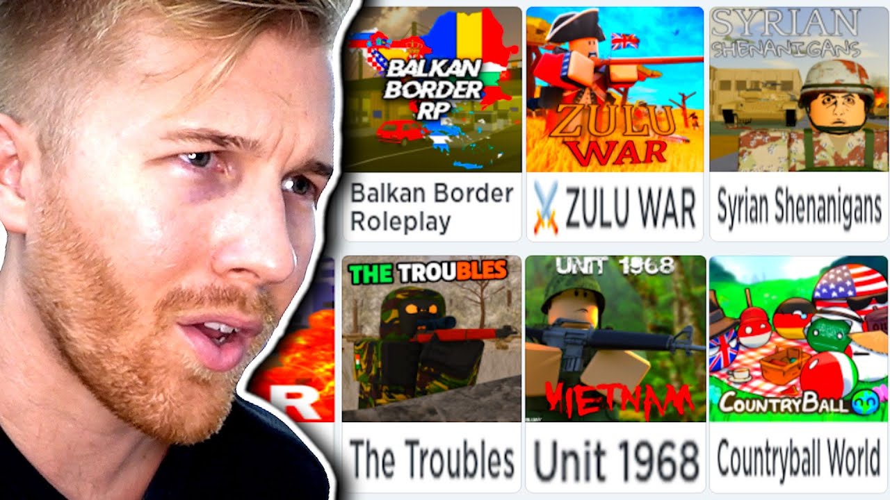 Реакция историка на УЖАСНЫЕ игры Roblox History...