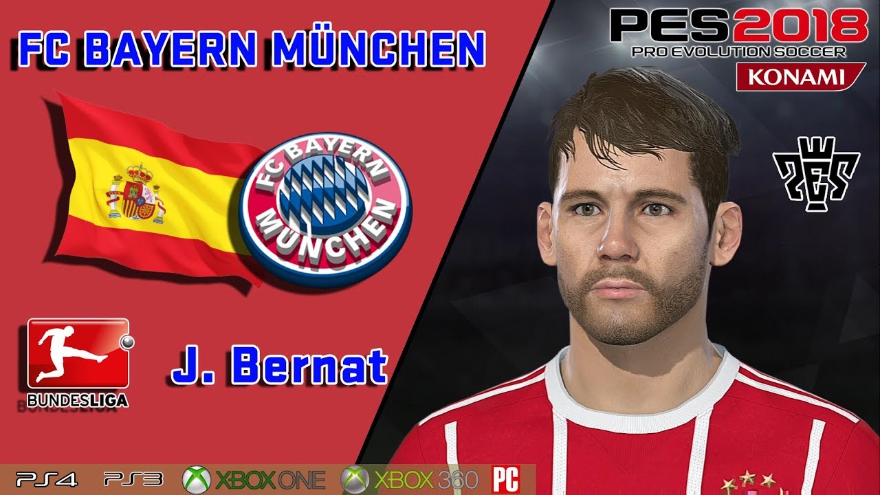 J. BERNAT  face+stats  (FC Bayern München)