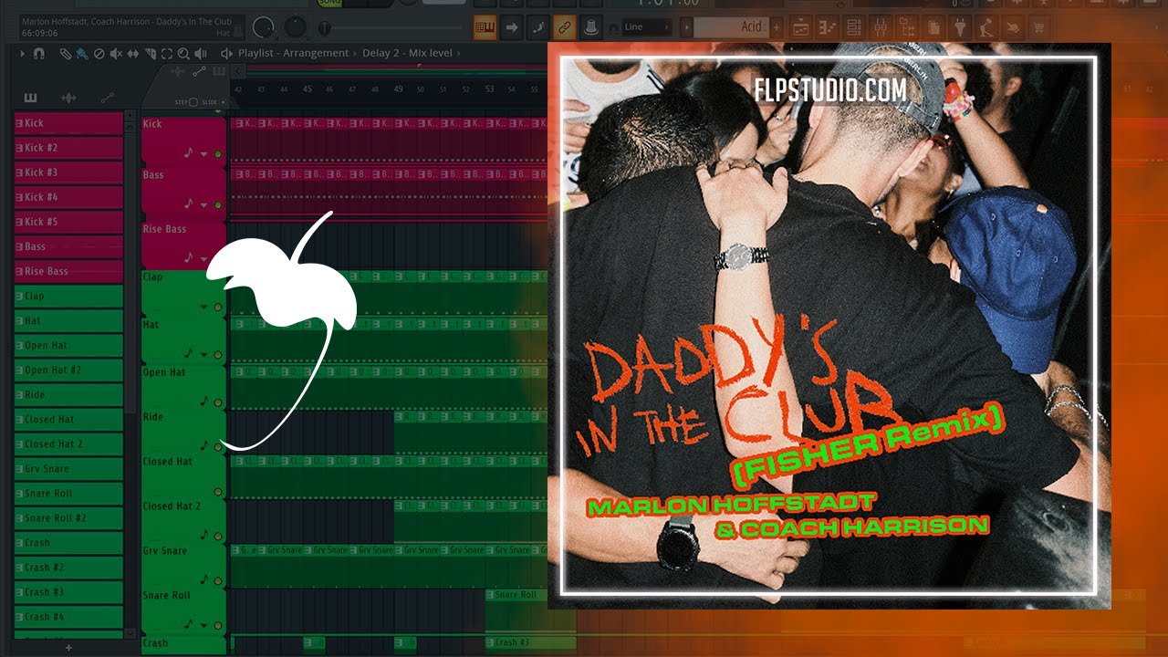 Marlon Hoffstadt, Coach Harrison - Daddy's In The Club (FISHER Remix) (FL Studio Remake)