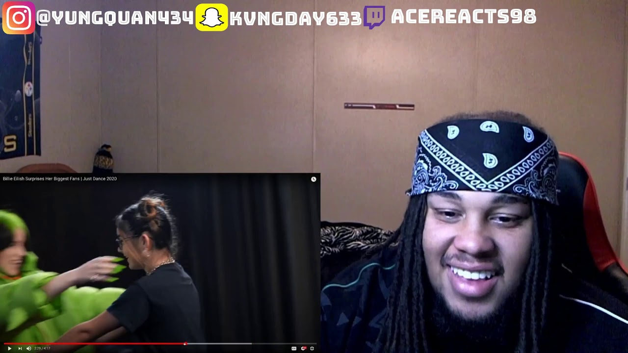 Billie Eilish Surprises Her Biggest Fans | Just Dance 2020 REACTION