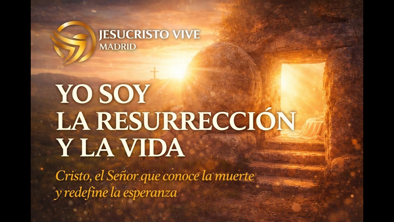 Yo soy la resurrección y la vida - Iglesia cristiana evangélica Jesucristo Vive (JV) -  Madrid