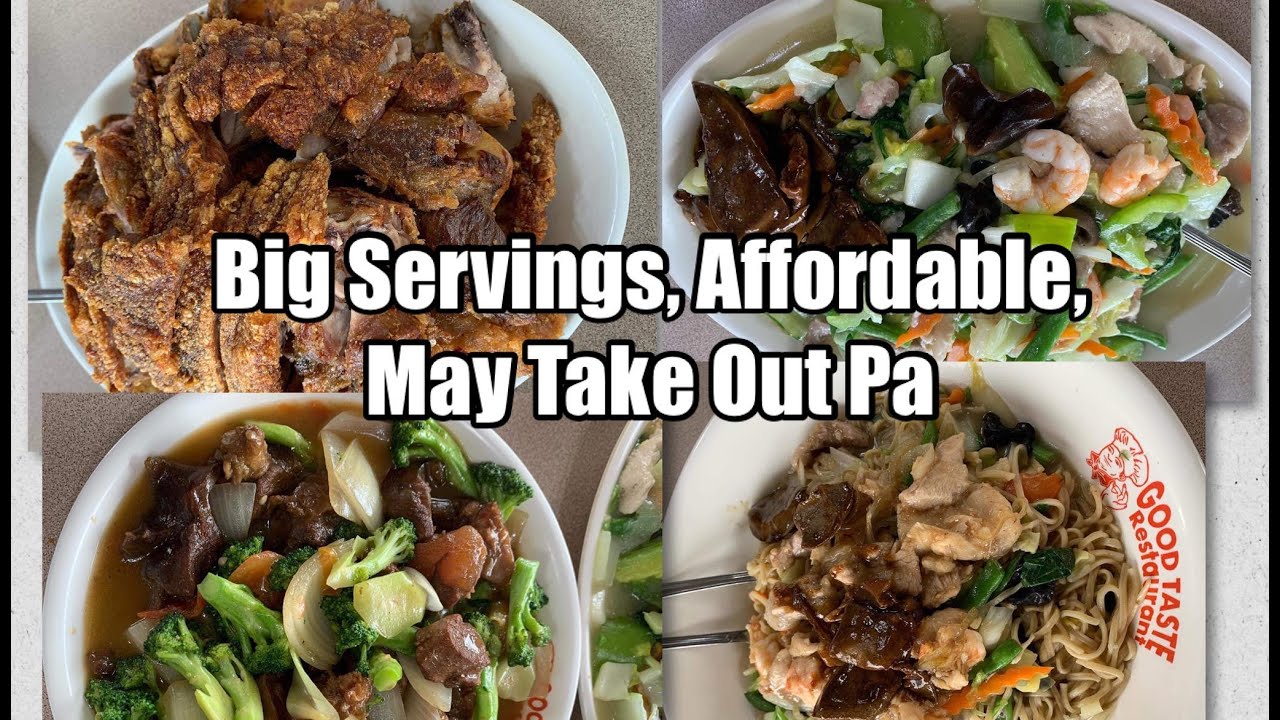 Good Taste Restaurant Baguio City Review