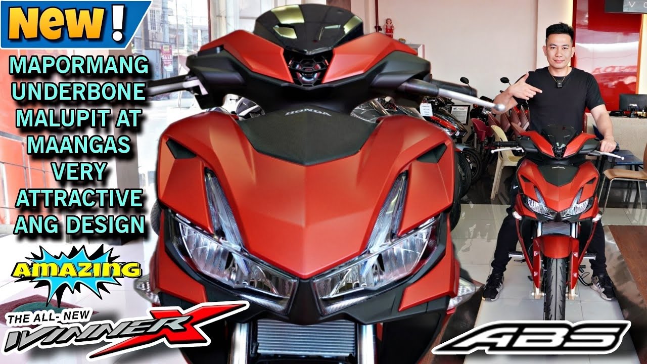 HONDA WINNER X 150 MATTE RED PREMIUM VERSION