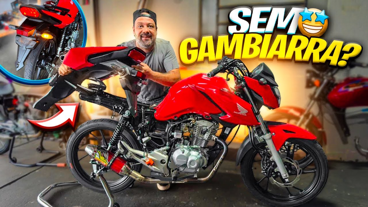 COMO COLOCAR A TRASEIRA DA 160 2025 NAS 160 2024 ABAIXO [ A VERDADE QUE NINGUÉM MOSTRA ] 😅