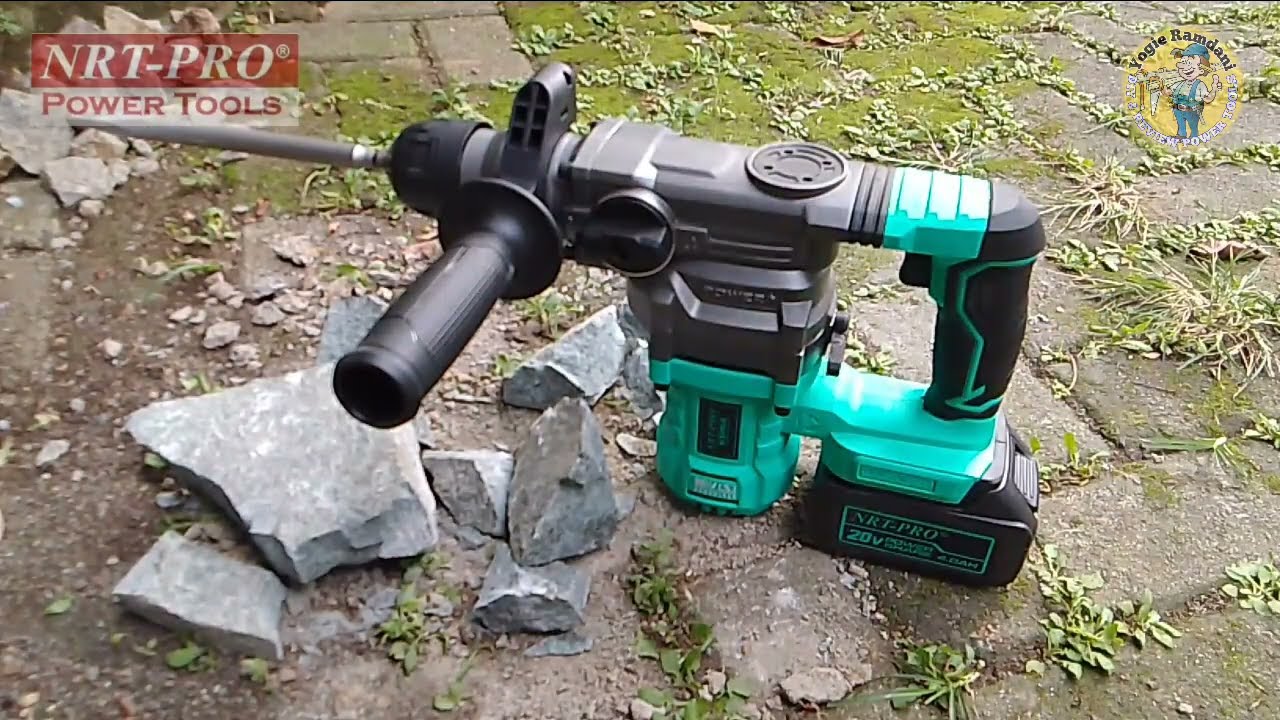 Biar Pakai Baterai, Power Dan Tenaga Rotary Hammer NRT Pro DC-HX28 ini Bener-Bener Gila.