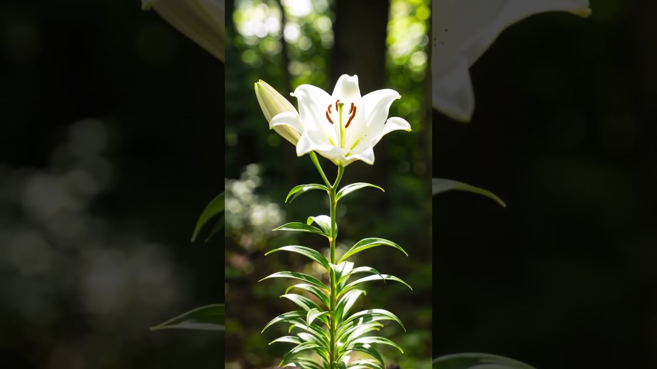 The Elegant Beauty of Lily Flowers  #aesthetic #flowers