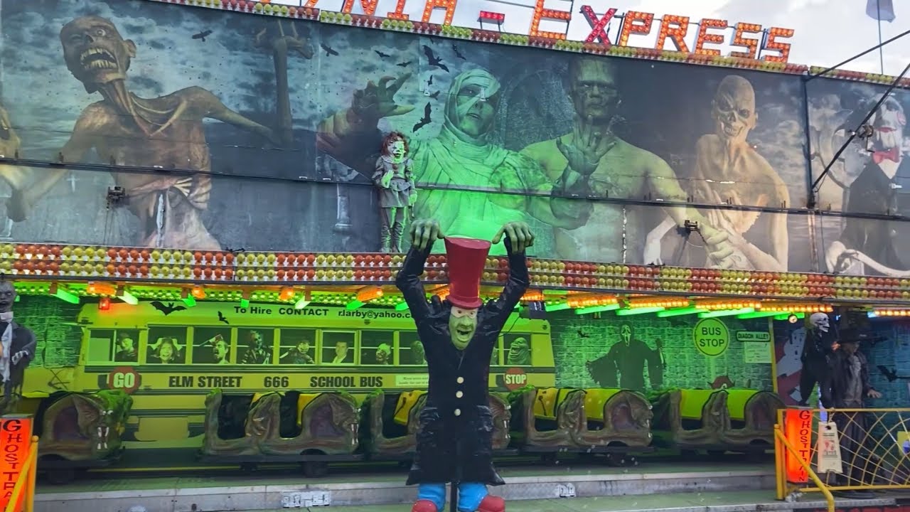 Ghost Train - Transylvania Express POV - Great Dorset Steam Fair 2022