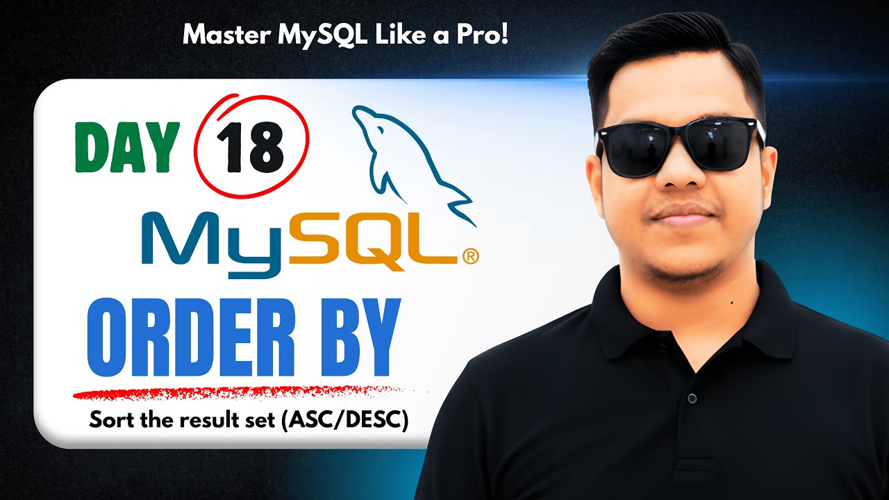 L18: ORDER BY Clause in SQL | Sorting Data | Class 12 Semester 4 Computer Application & Science 🎉