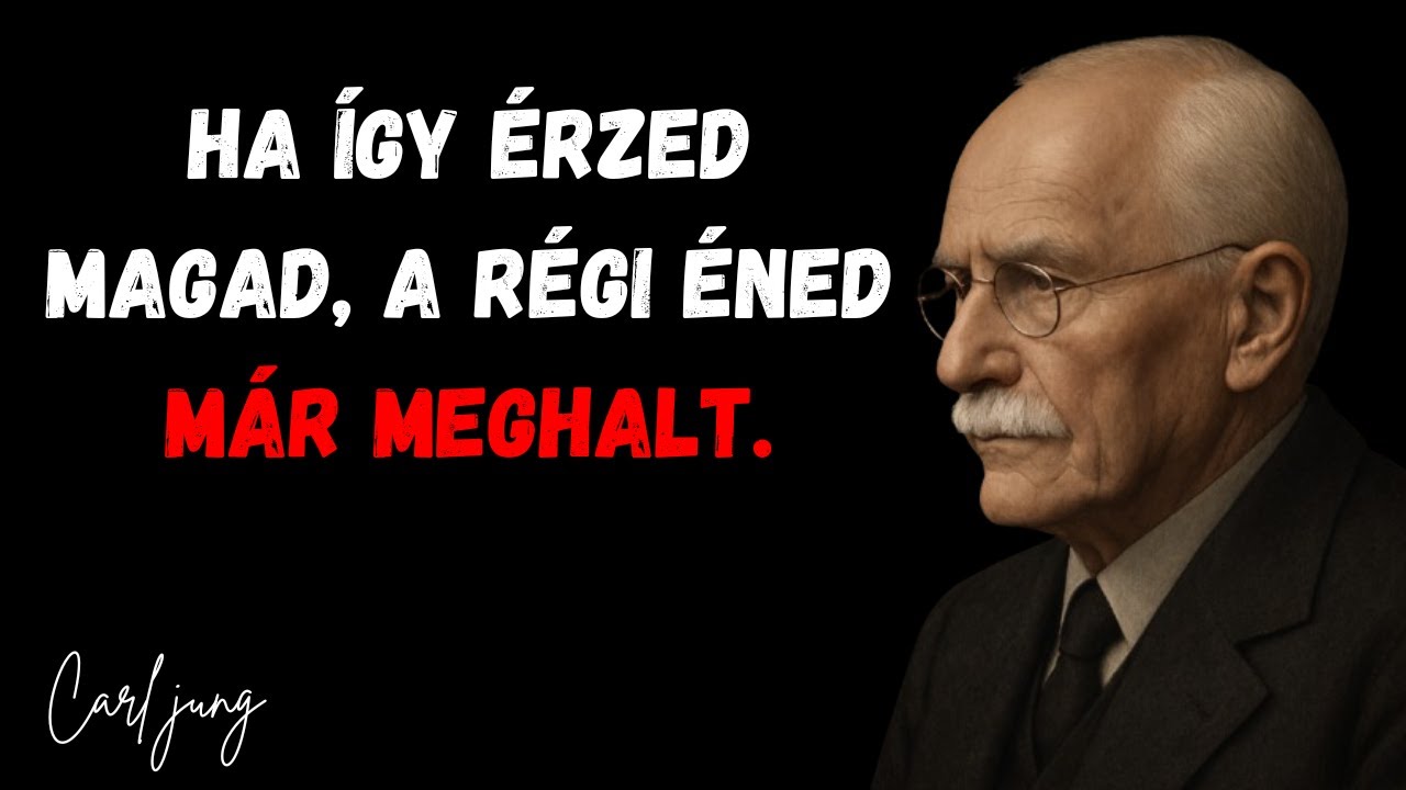 Carl Jung – Ha így érzed magad, a RÉGI ÉNED MÁR MEGHALT.
