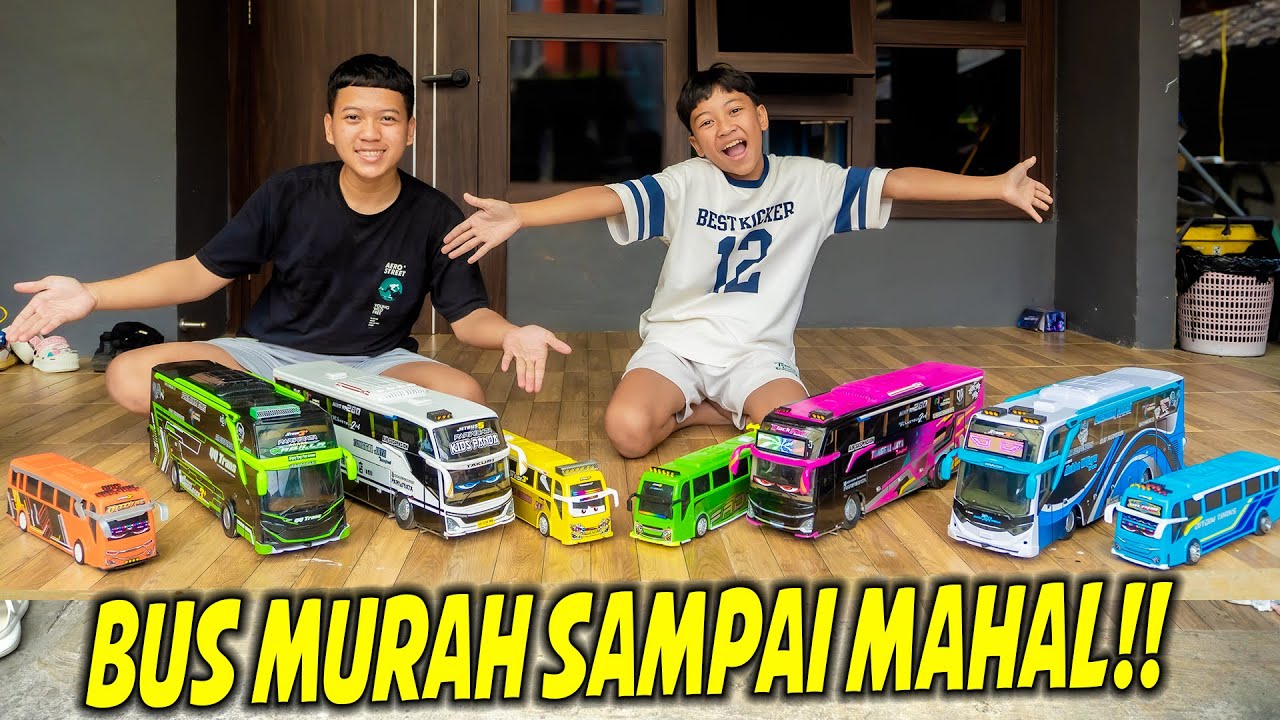 SPIL BIAYA MODIF MINIATUR BUS DITDIM!! YANG BUS PLASTIK KECIL AJA HABIS SEKIAN...