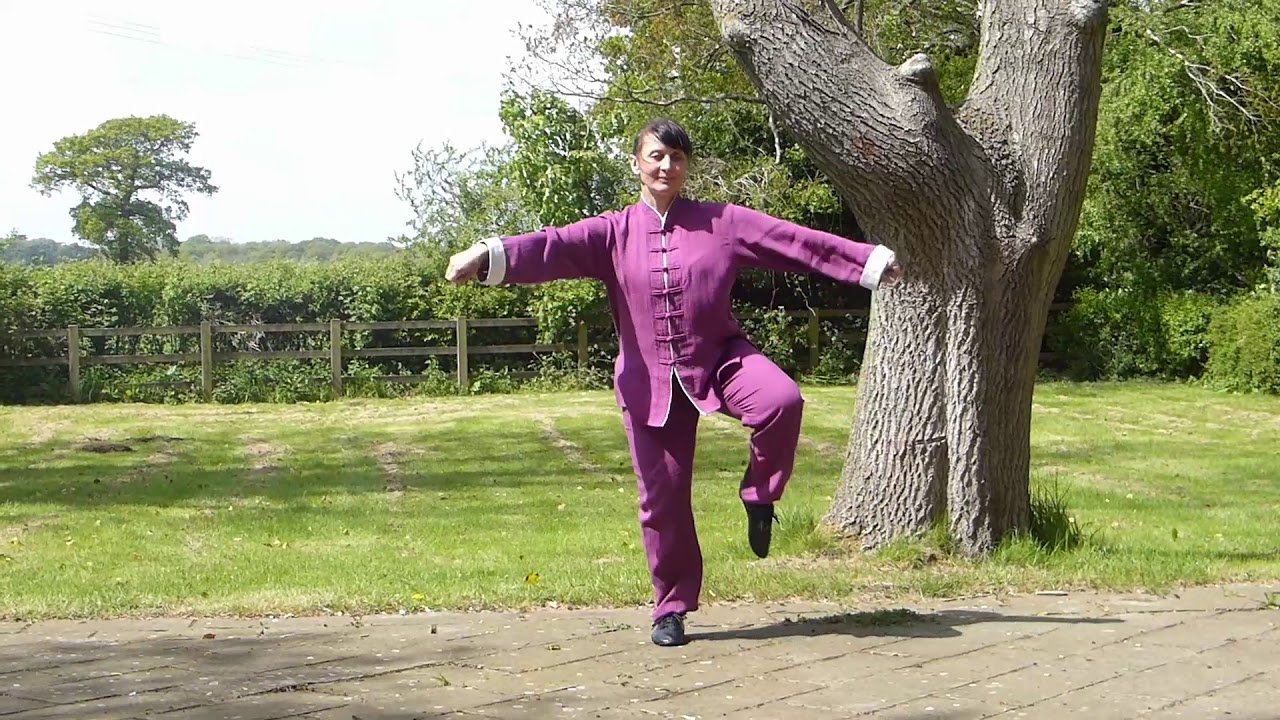 Winter Qigong - Front & Back View.  From Four Seasons Qigong Sequence