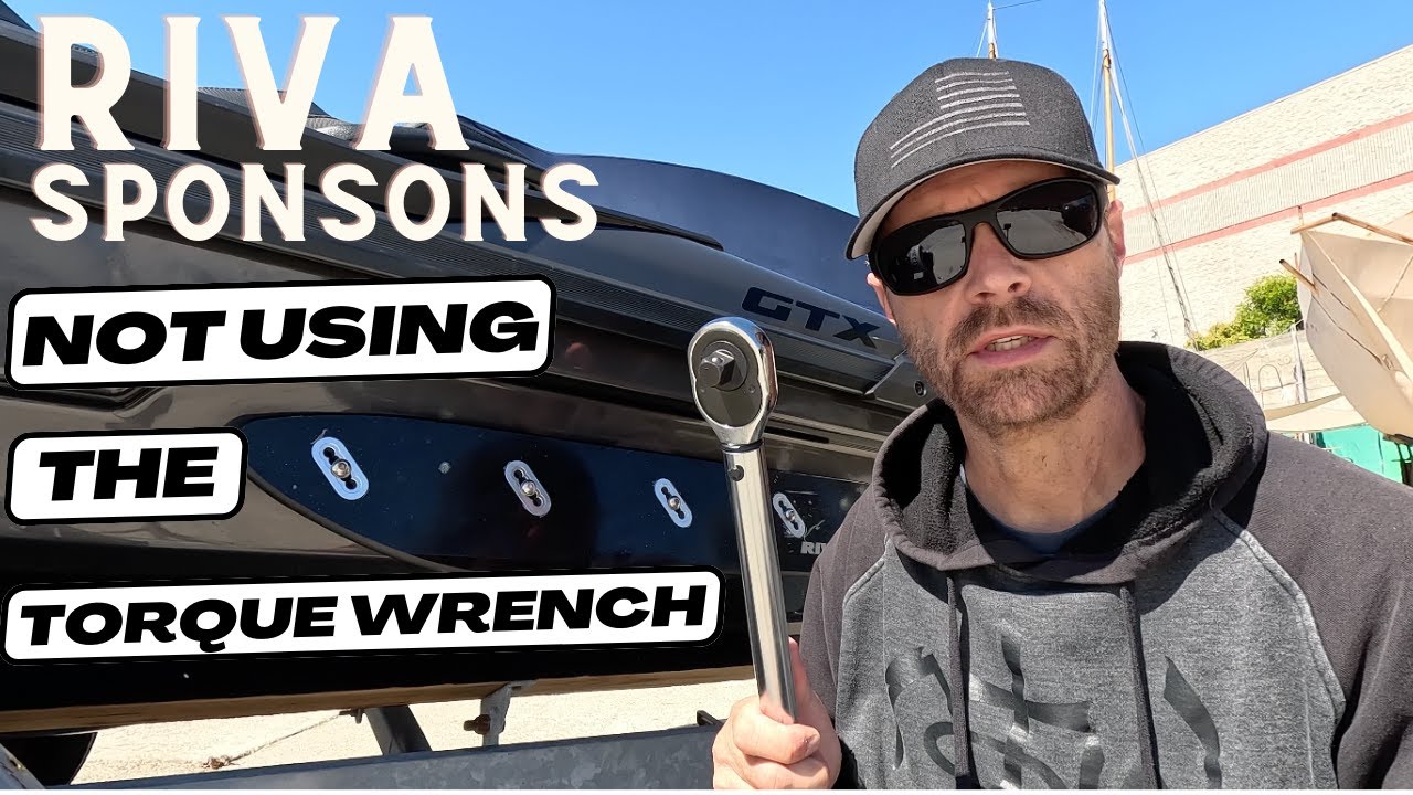 RIVA Sponsons Installation. I WILL NOT Use this tool!