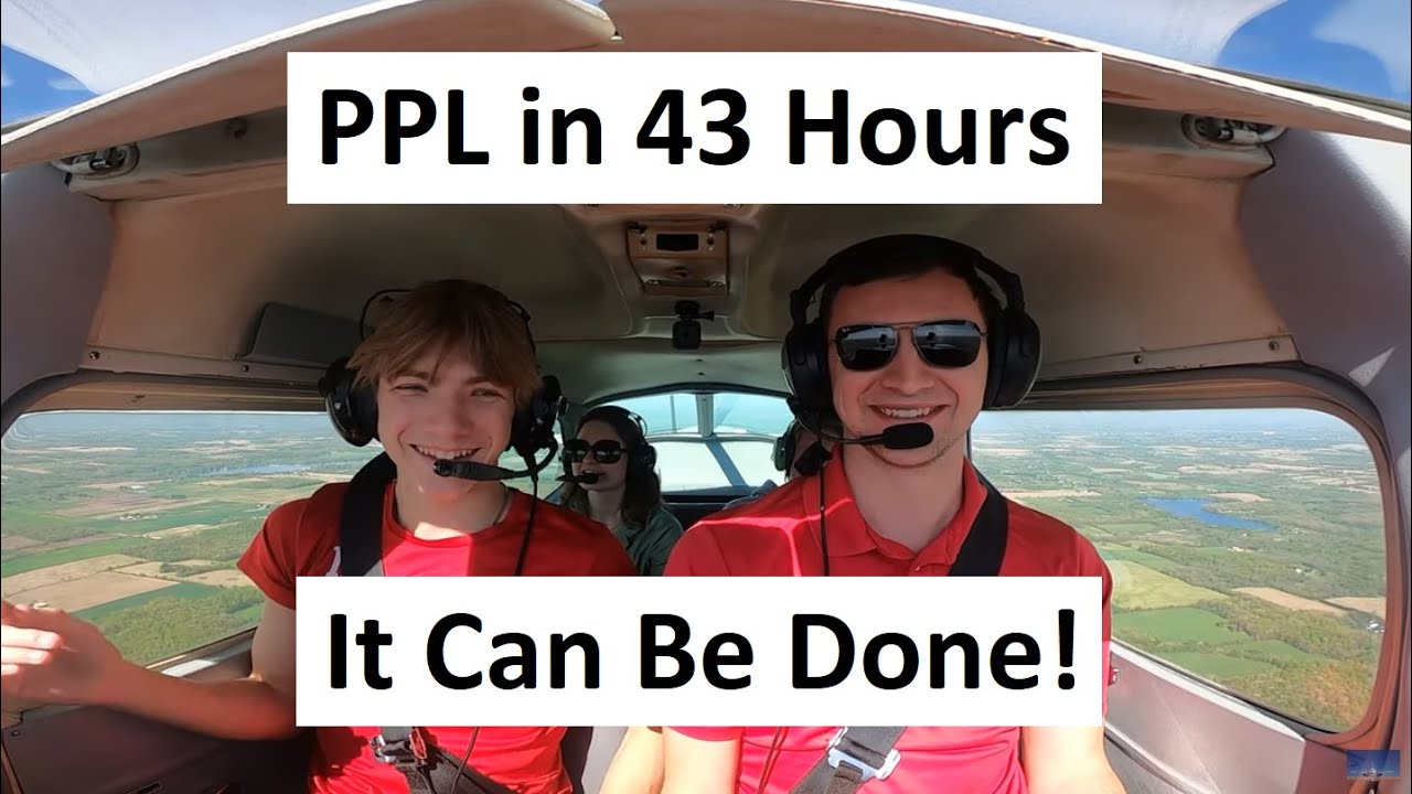 Pilot's License in 43 Hours - Here's How
