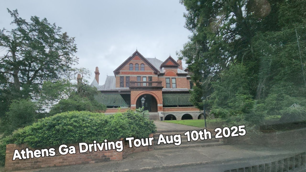 Scenic Athens Ga Driving Tour Aug 10th 2025 #athens #Driving #tourism #scenic #automobile #tour