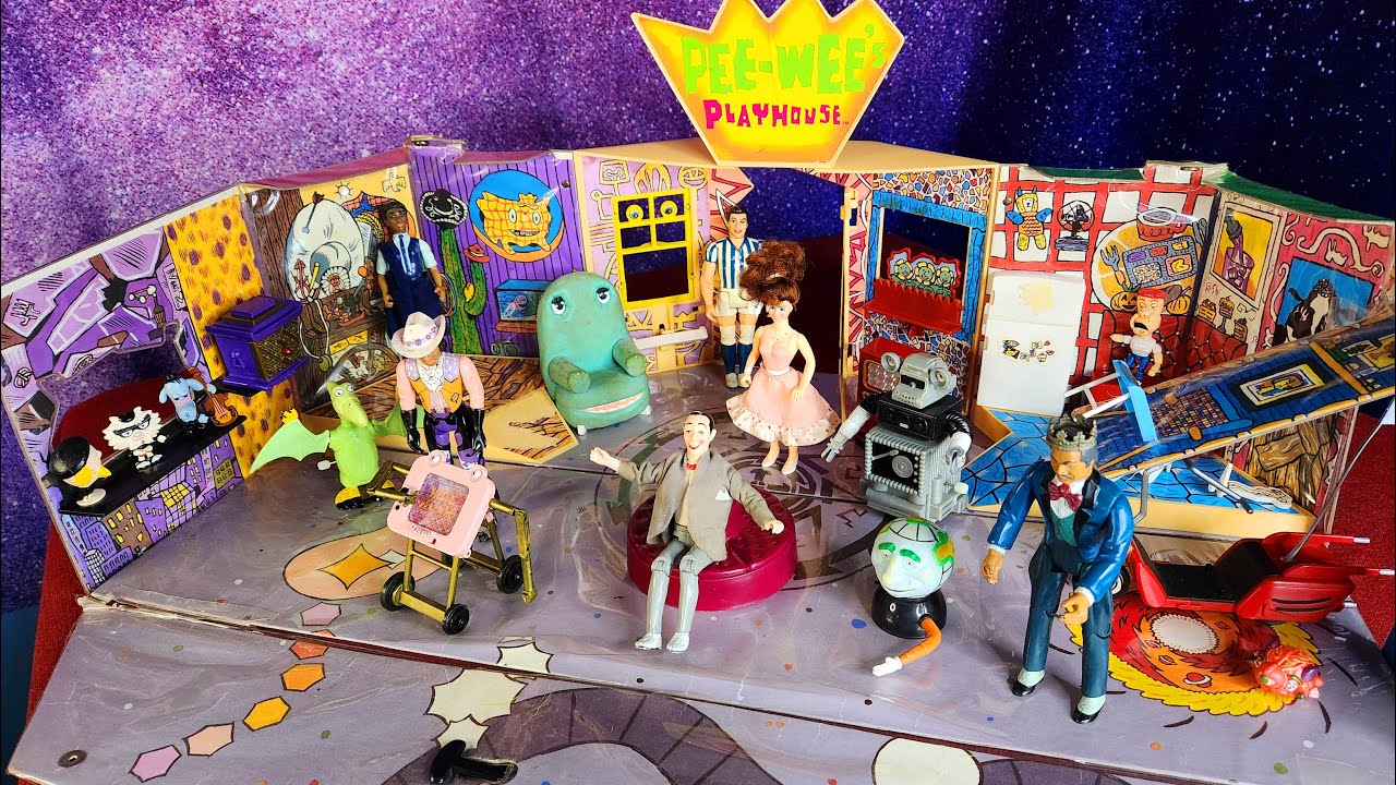 The 1988 PLAYSET of Pee Wee's Playhouse Review