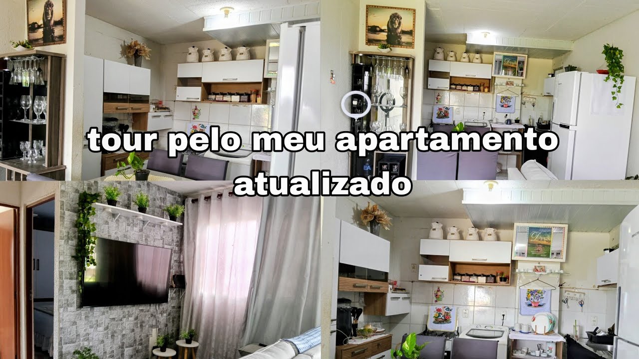 Tour pelo meu apartamento atualizado 🏠🙏✨💞