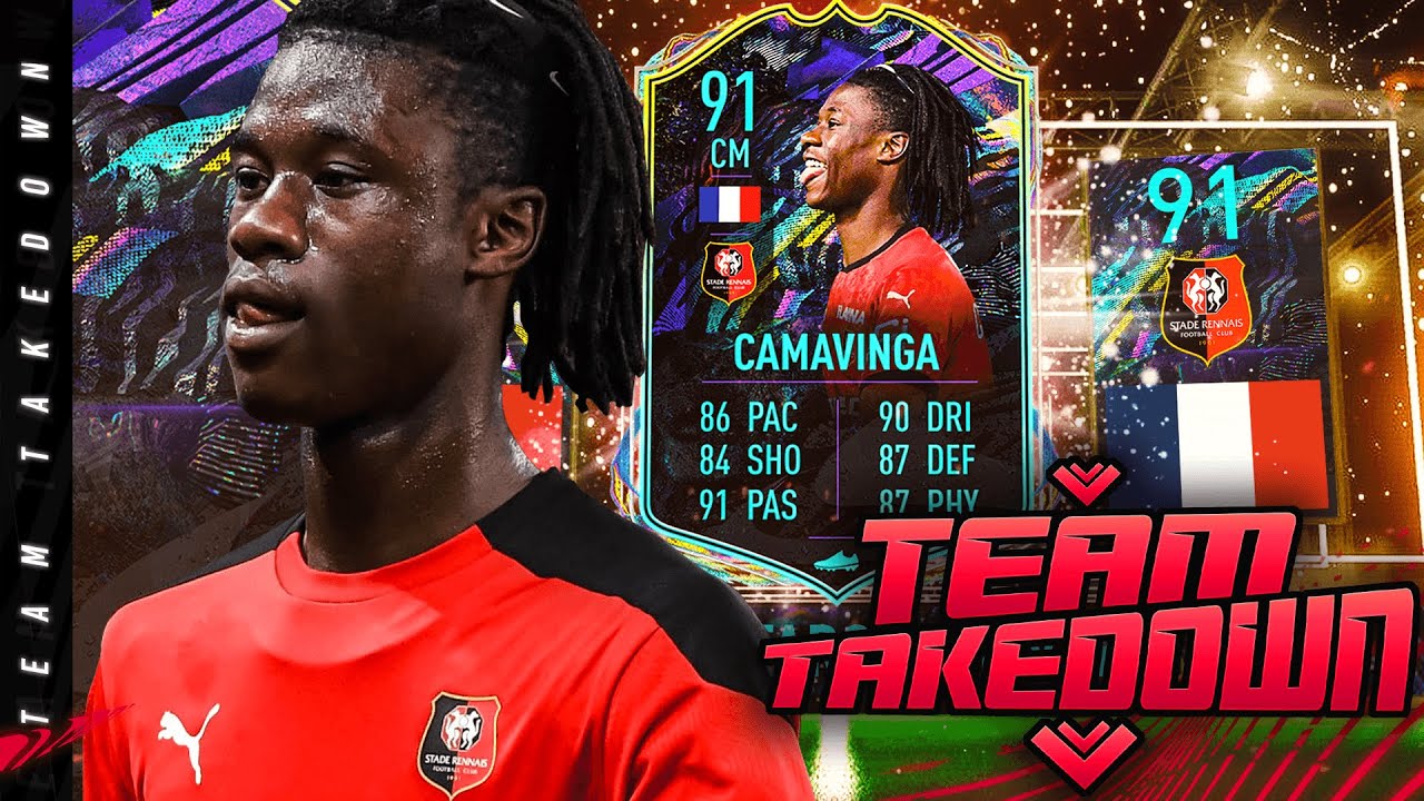 91 Future Stars Eduardo Camavinga Team Takedown!!!