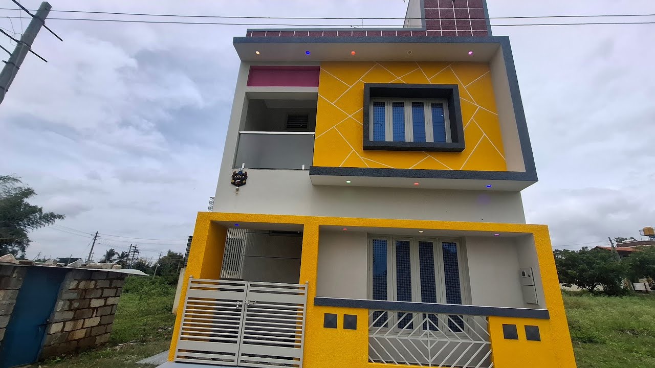 20×30 3 BHK new  duplex House for sale in Elwala mysore near St Joseph School (8660318495) 72 ಲಕ್ಷ 