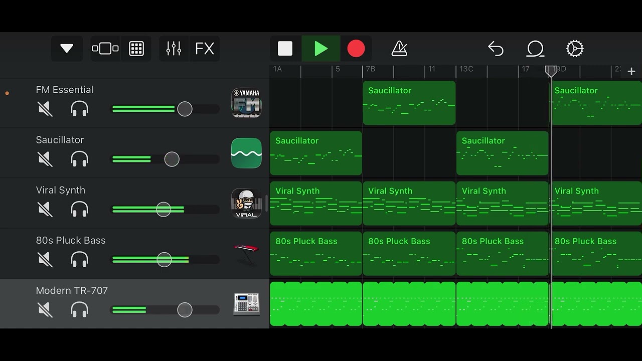 Rest #musicalimpression #garageband #garagebandmusic 