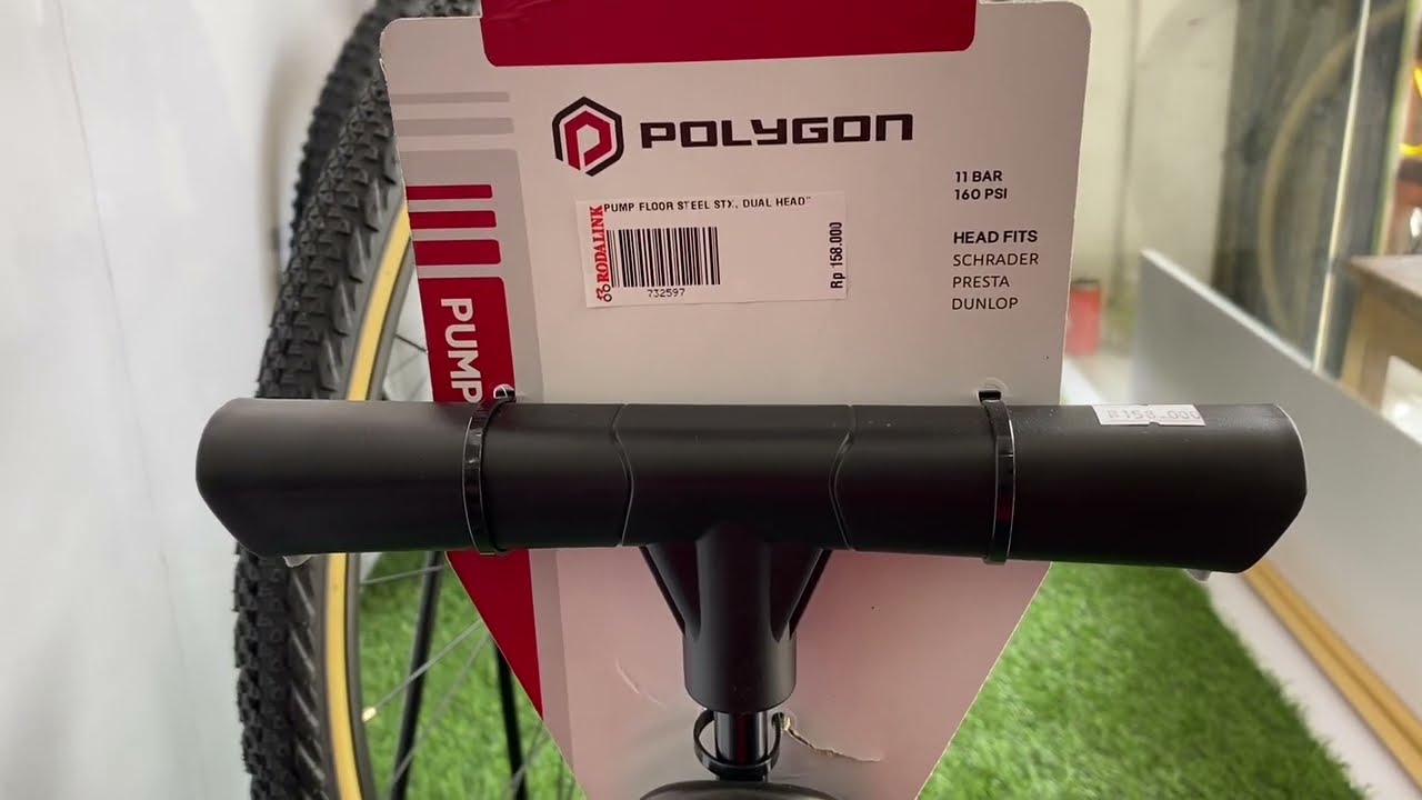 Pompa Polygon ban sepeda Steel STX | Pump Floor