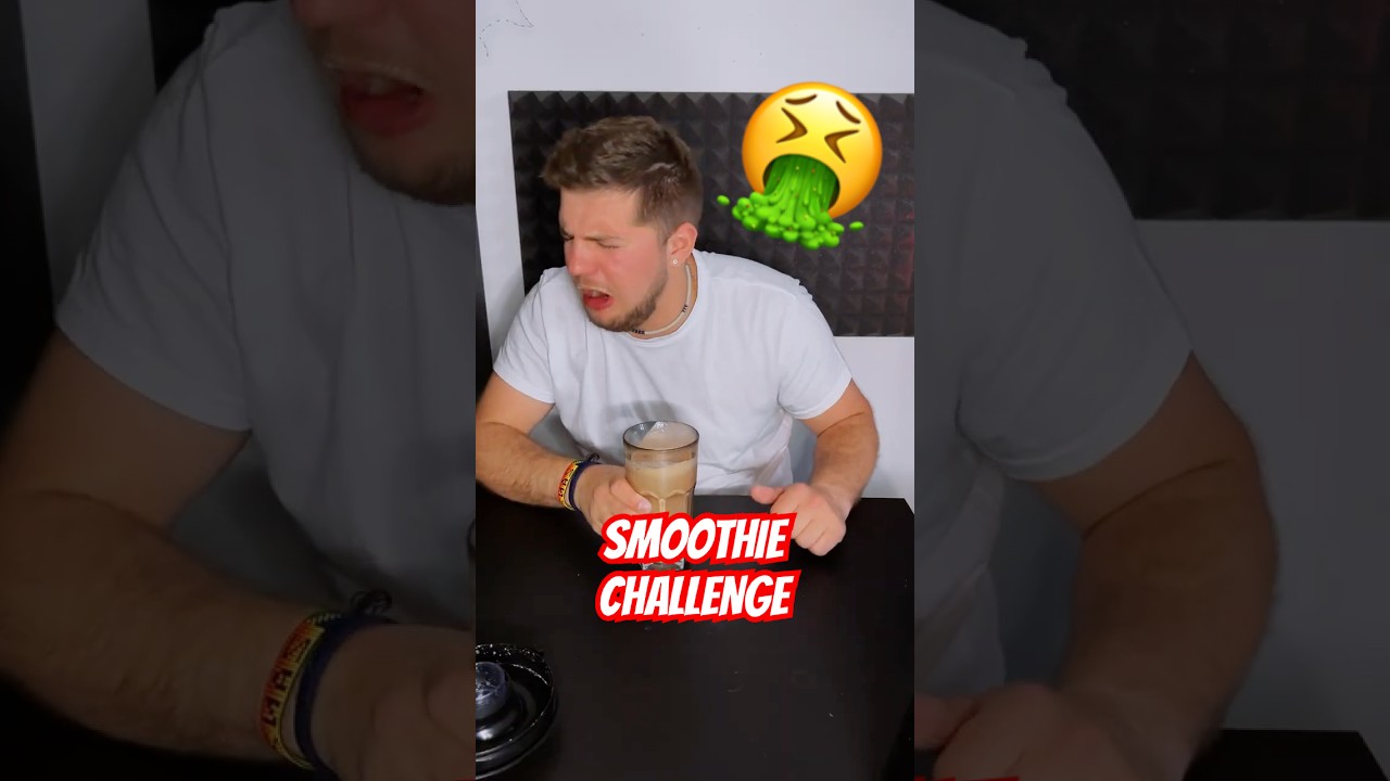 ЧЕЛЛЕНДЖ С СМУЗИ?! 😱😱😱 #sranda #комедия #смешно