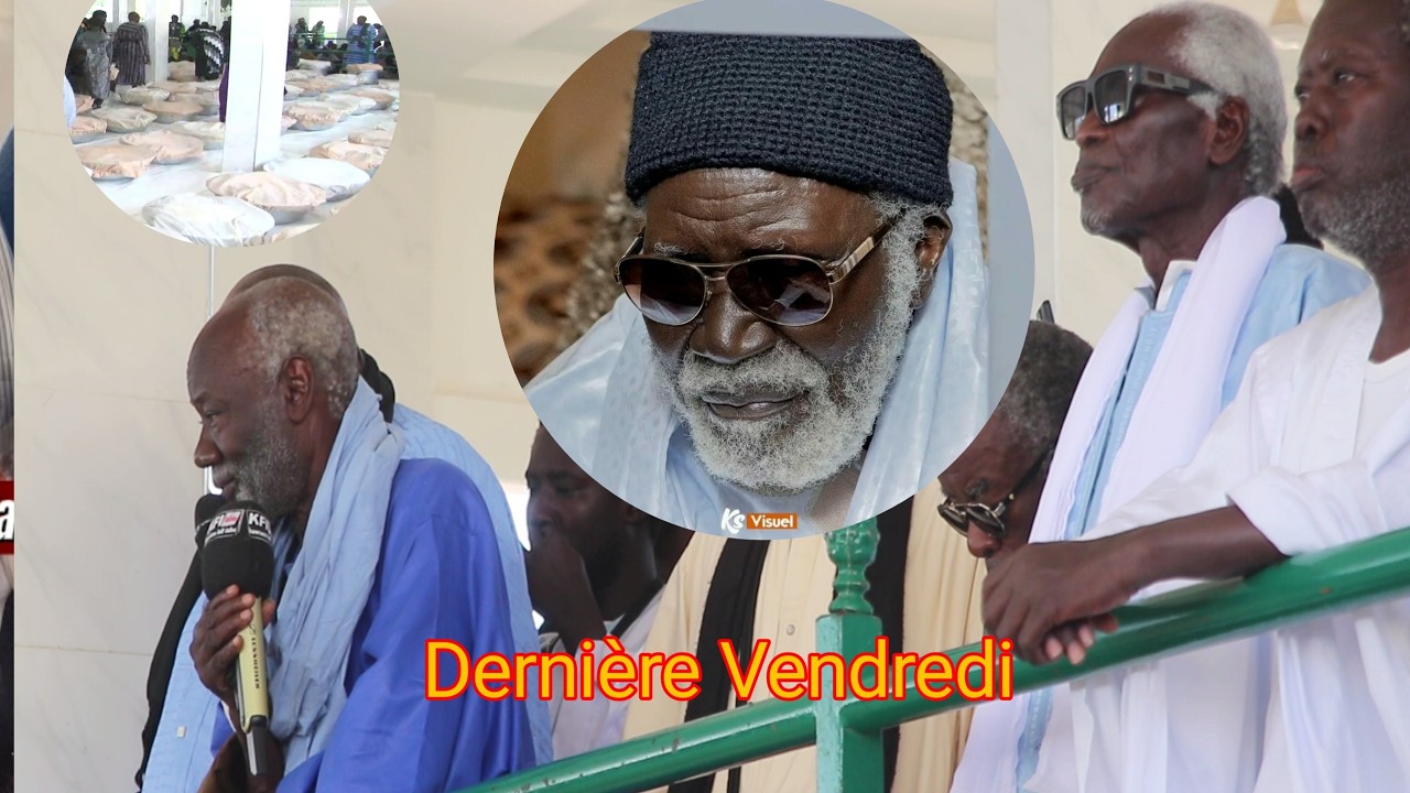 🛑🛑 En Direct dernier vendredi khalif général des baye fall touba baye fall nga