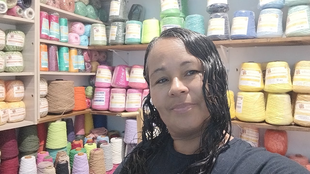 tem crochê e variedades está ao vivo!❤️