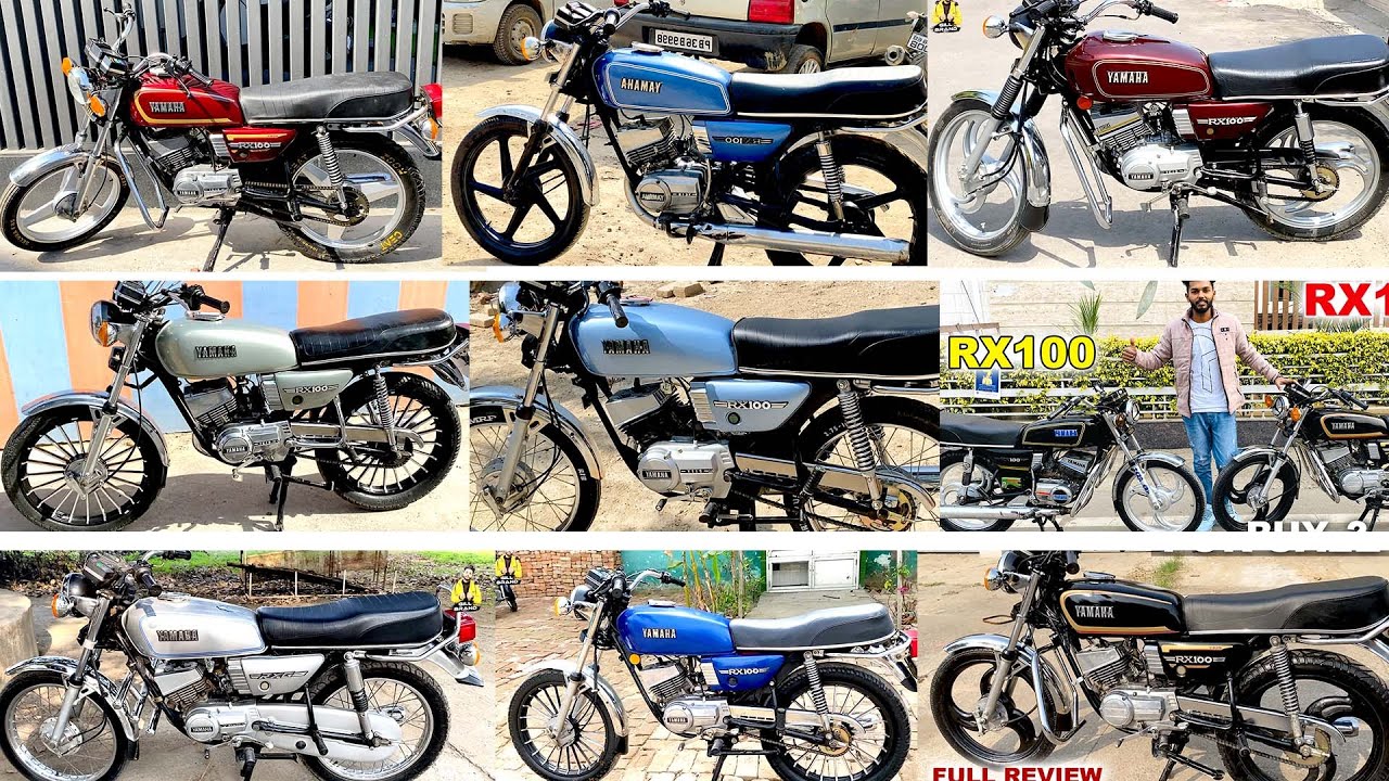 Yamaha rx100  TOP -12 best colour Modified | Gill brand | modified yamaha rx100