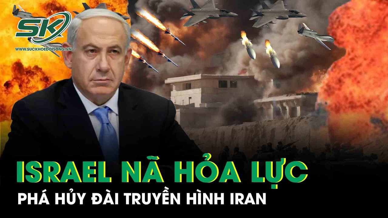 Israel nã hỏa lực phá hủy đài truyền hình Iran, đe dọa hạ tầng thông tin quốc gia
