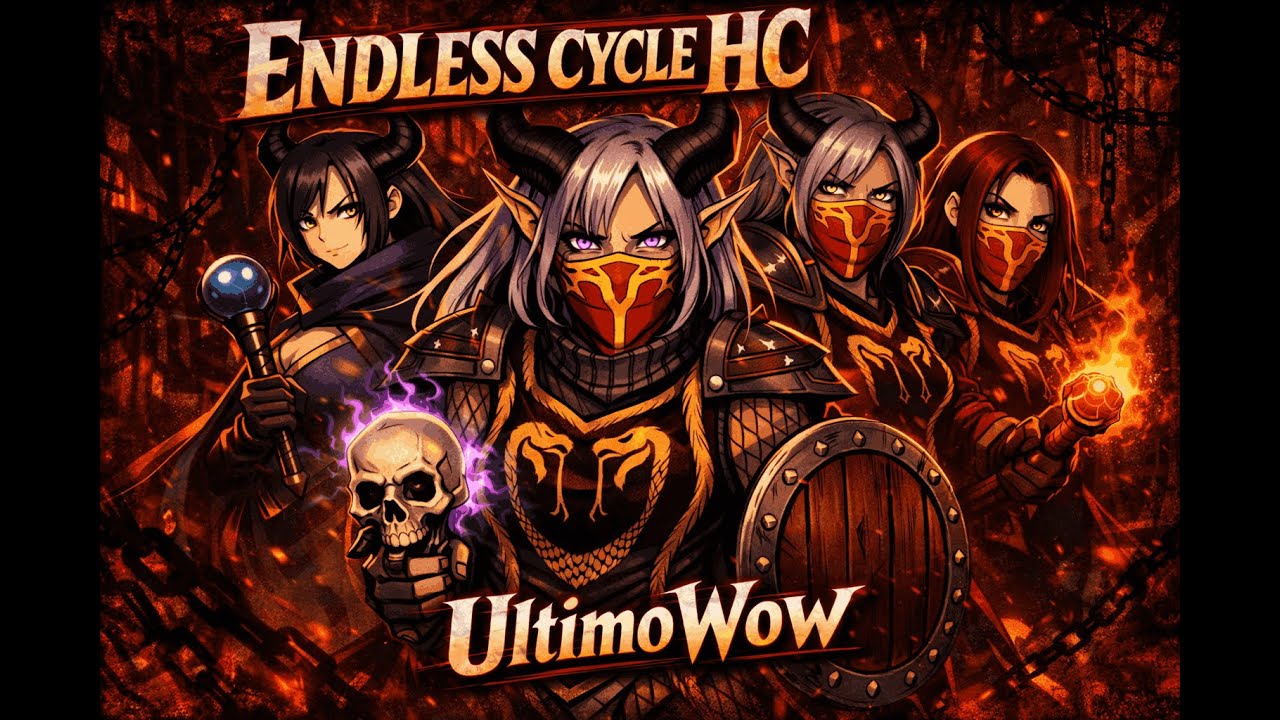 [🔴] #33.5 ✨Pala & Priest🪐 UltimoWow〖Endless Cycle HardCore〗Ft ‪‪@Anh_Ra