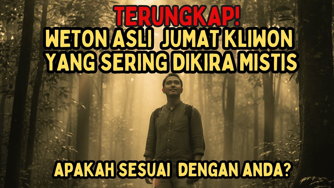 TERUNGKAP! WETON ASLI JUMAT KLIWON YANG SERING DIKIRA MISTIS — TAPI TERNYATA...